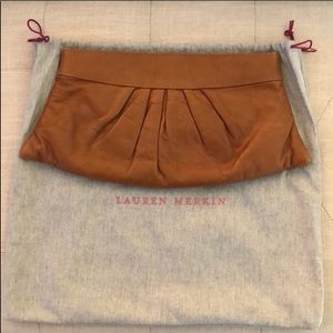 Lauren Merkin large camel clutch